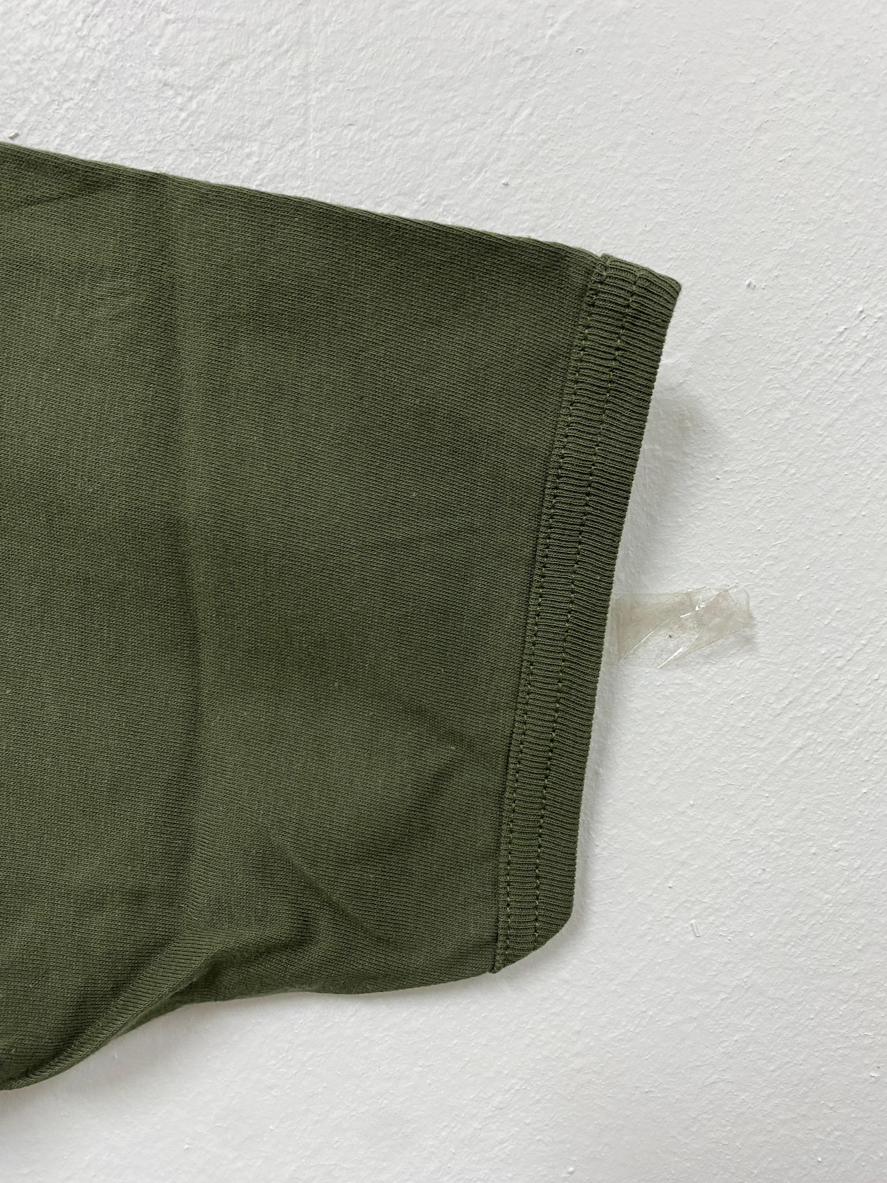 تيشيرت سادةأخضر غامق