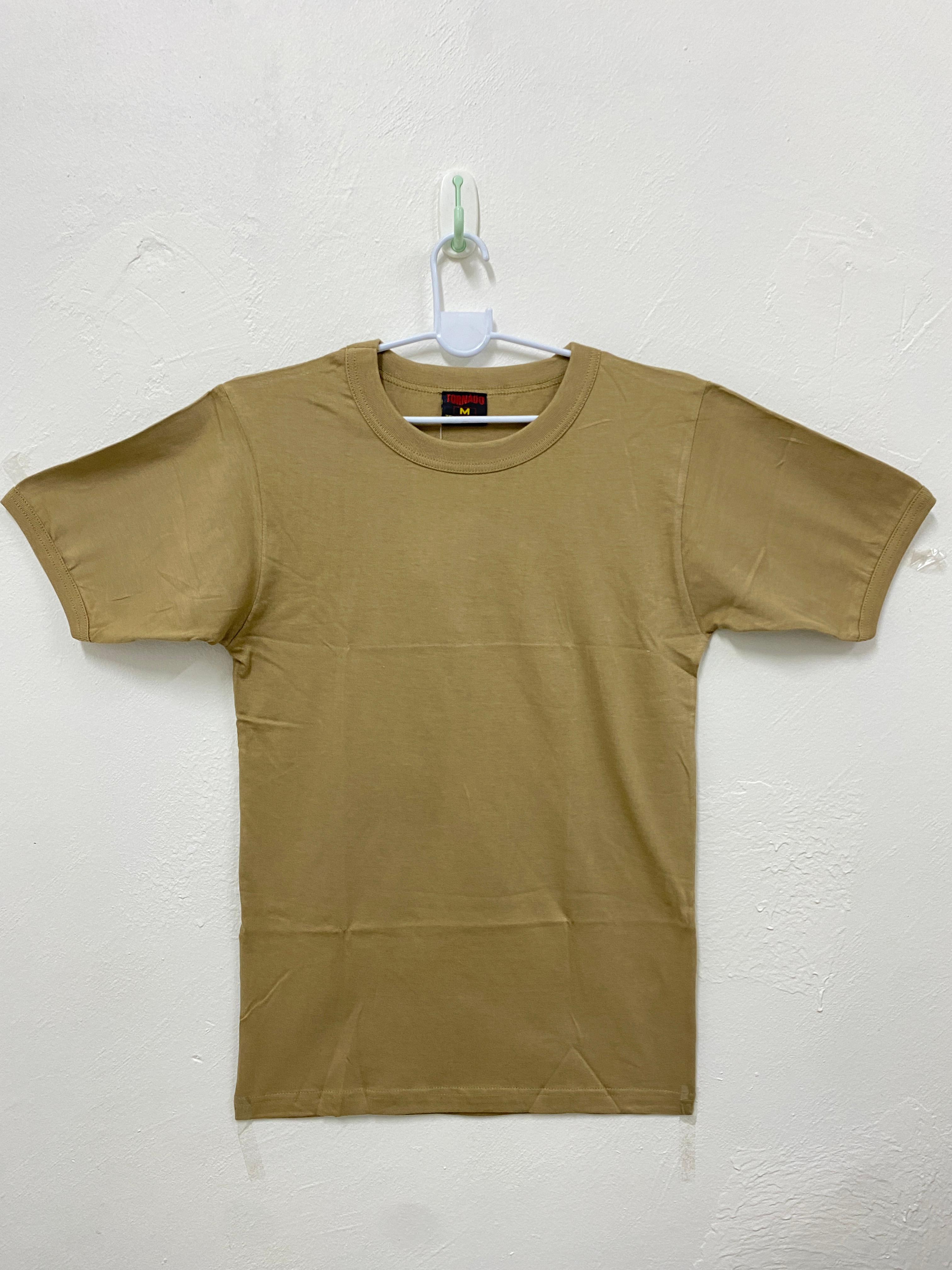 تيشيرت سادة كاكي