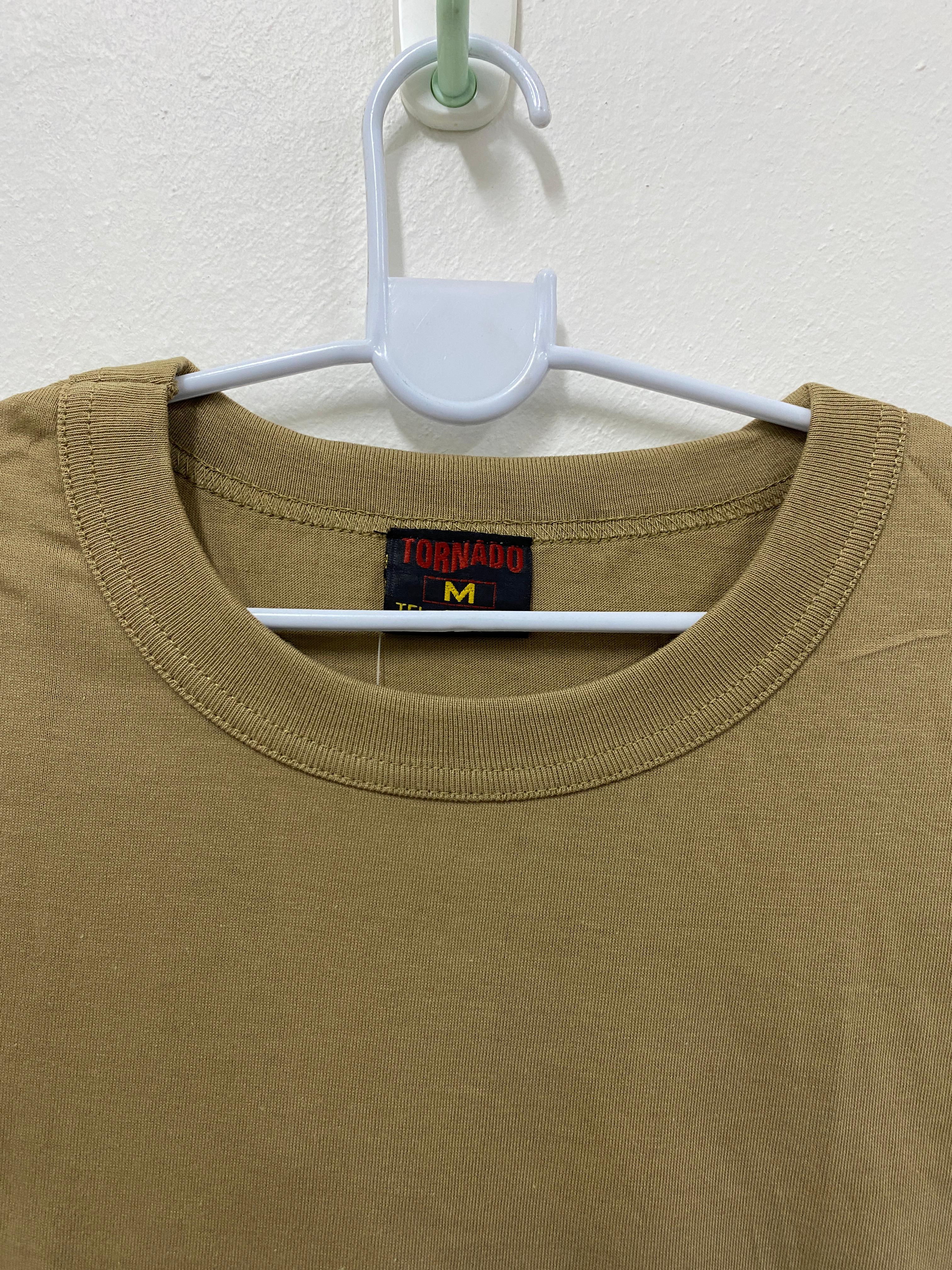 تيشيرت سادة كاكي